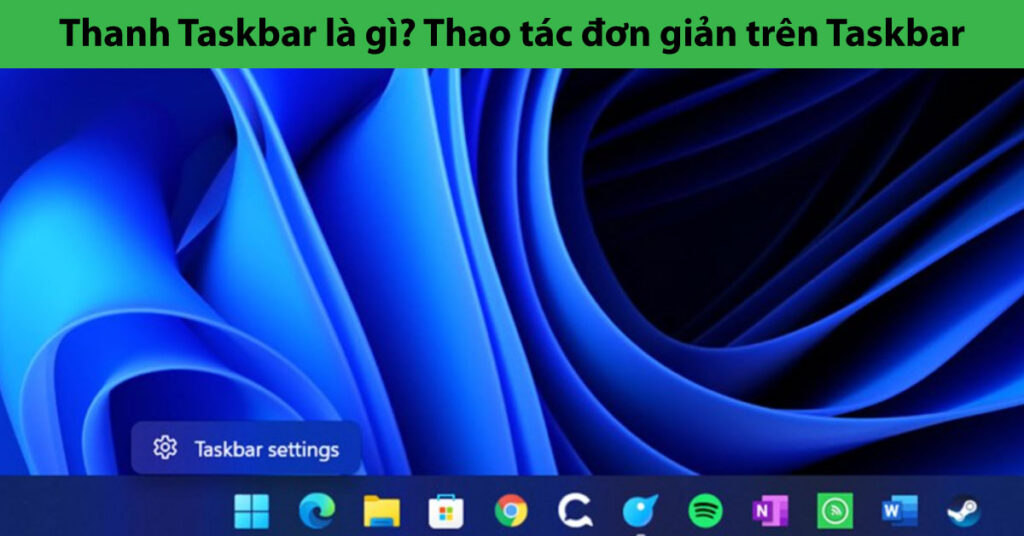 Thanh Taskbar