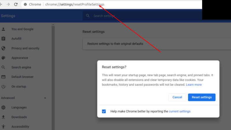 cách chặn trang web tự mở trên chrome 4