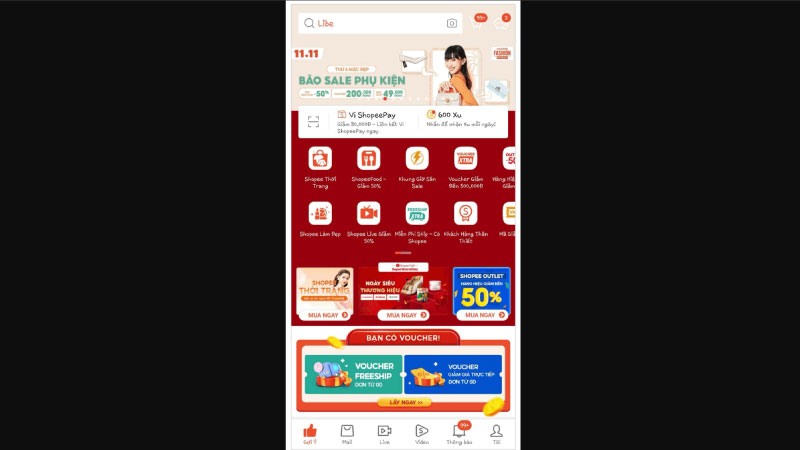 cách đặt hàng trên shopee 1