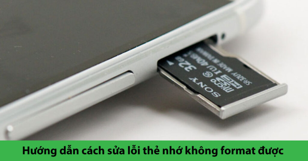 cách format thẻ nhớ