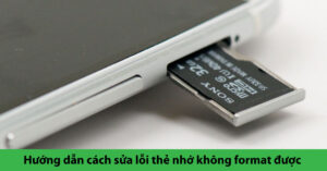 cách format thẻ nhớ