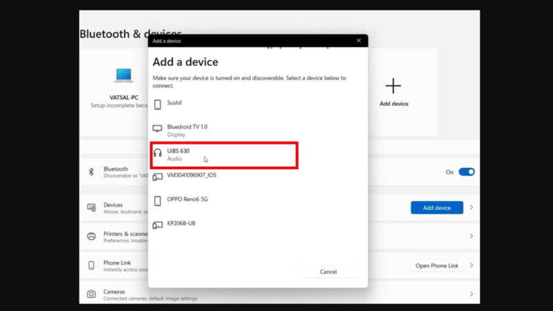 cách kết nối bluetooth với loa 3