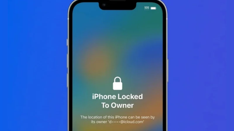cách khóa icloud 1