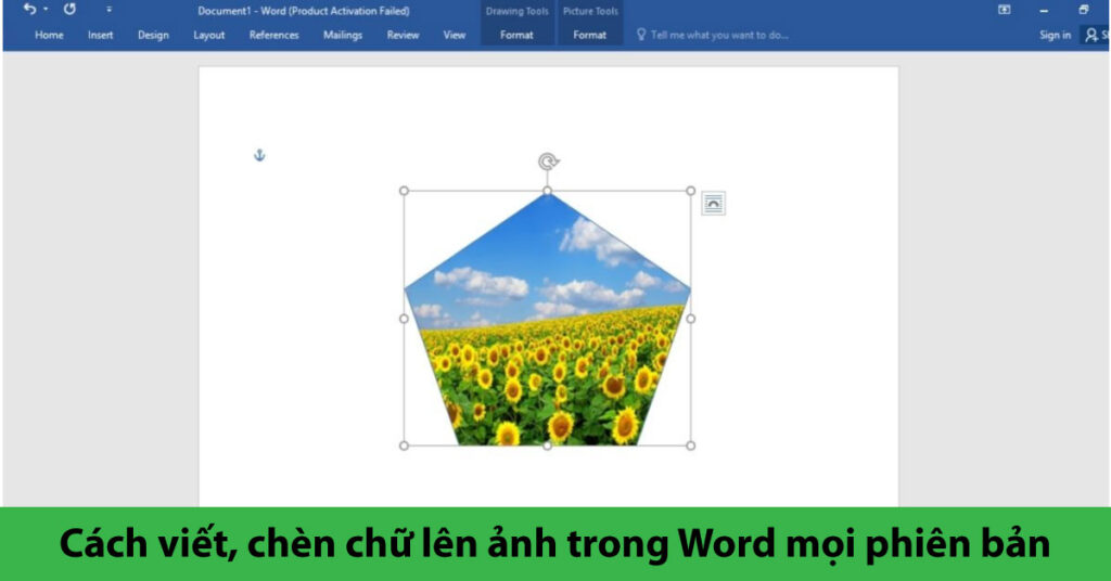 cách viết chữ lên ảnh