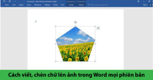 cách viết chữ lên ảnh