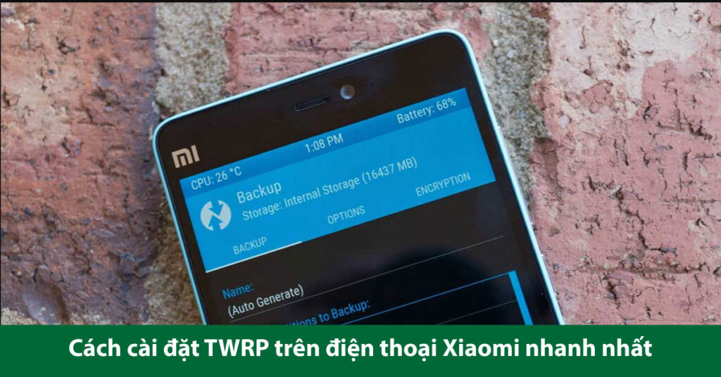cài twrp