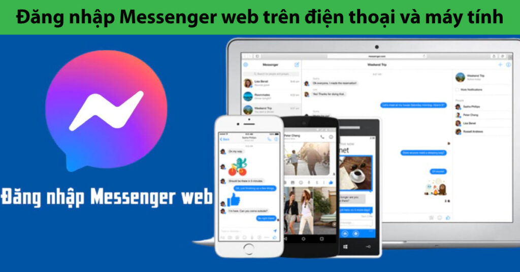đăng nhập messenger
