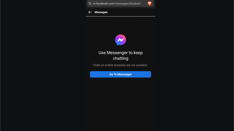 đăng nhập messenger 3