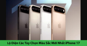 iphone 17 có mấy màu