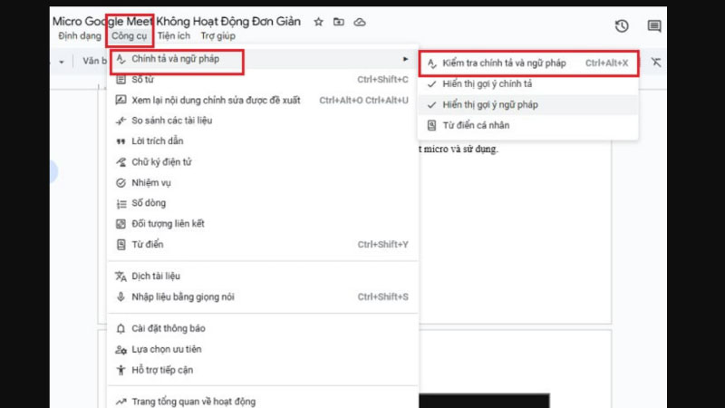 kiểm tra lỗi chính tả 3