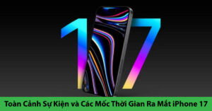 ngày ra mắt iphone 17