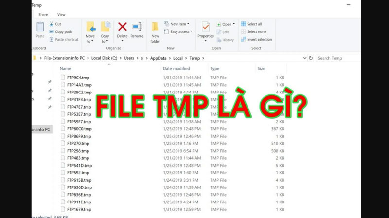 temporary file là gì 1