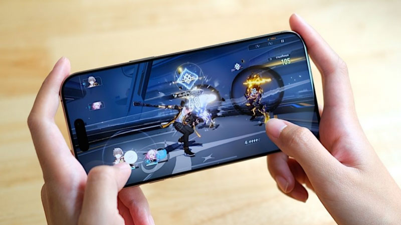 iphone 17 chơi game 3