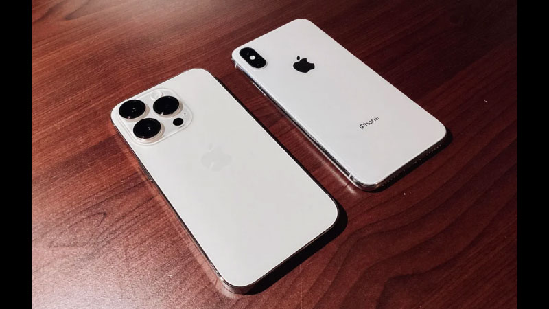 so sánh 15 đời iphone 2