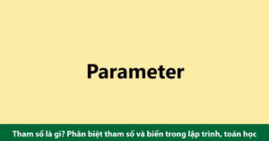 tham số là gì
