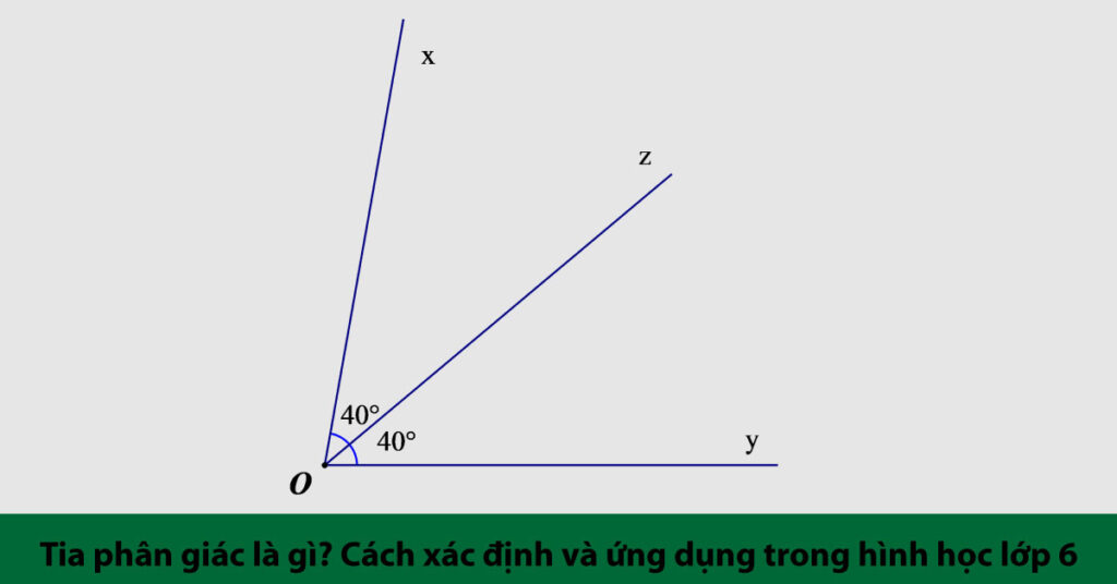 tia phân giác là gì