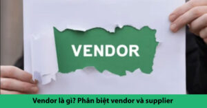 vendor là gì