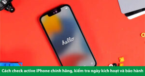 check kích hoạt iphone