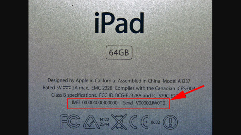 check serial ipad 3