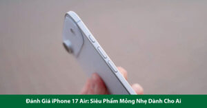 đánh giá iphone 17 air