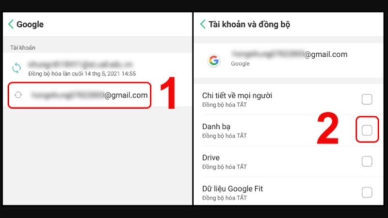 đồng bộ danh bạ lên gmail 2