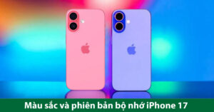 màu sắc iPhone 17