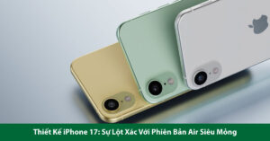 thiết kế iphone 17