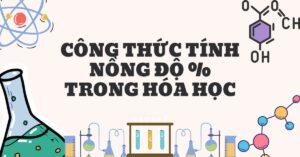 công thức tính nồng độ phần trăm