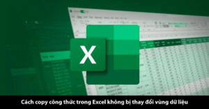 copy công thức trong excel