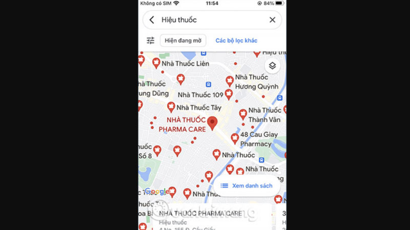 hiệu thuốc gần nhất ở đâu 1
