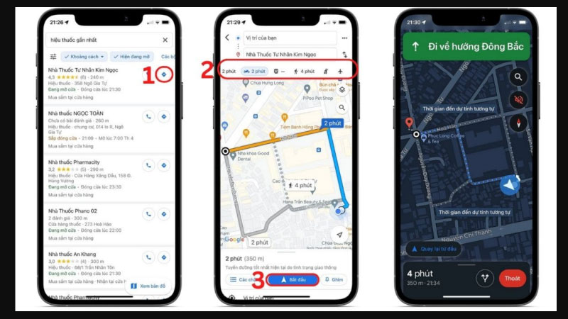 hiệu thuốc gần nhất ở đâu 3