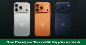 iPhone 17 màu sắc