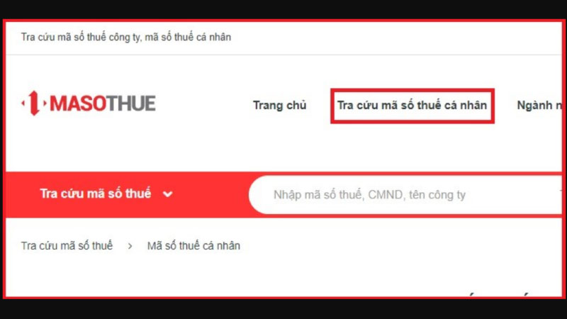 mã số thuế 1