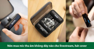 mic thu âm không dây