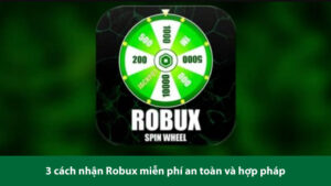 cách nhận robux miễn phí