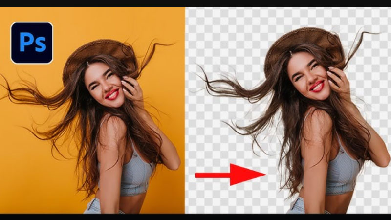 cách tách nền trong photoshop 1