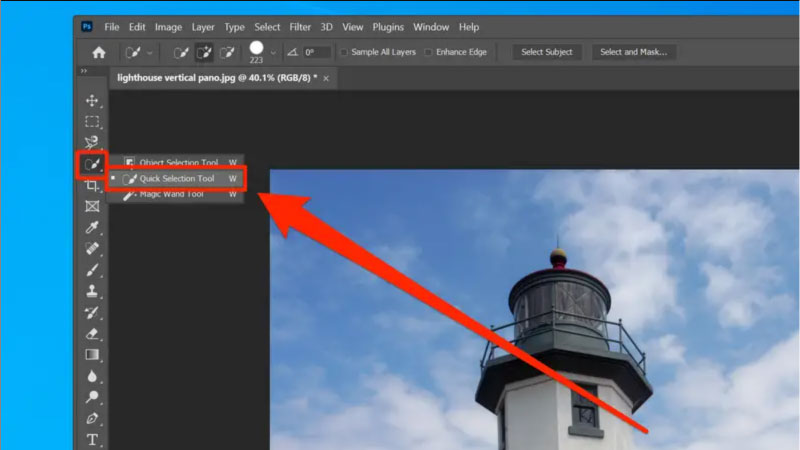 cách tách nền trong photoshop 3