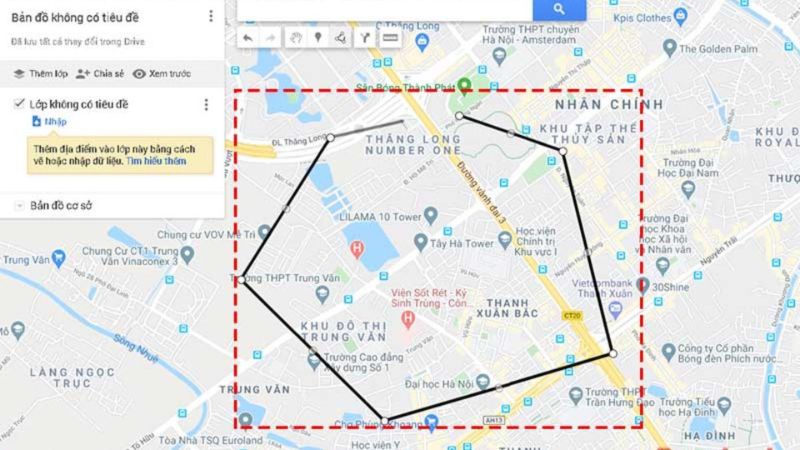 đo khoảng cách trên google map