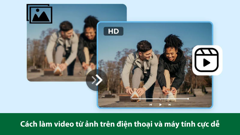 làm video từ ảnh