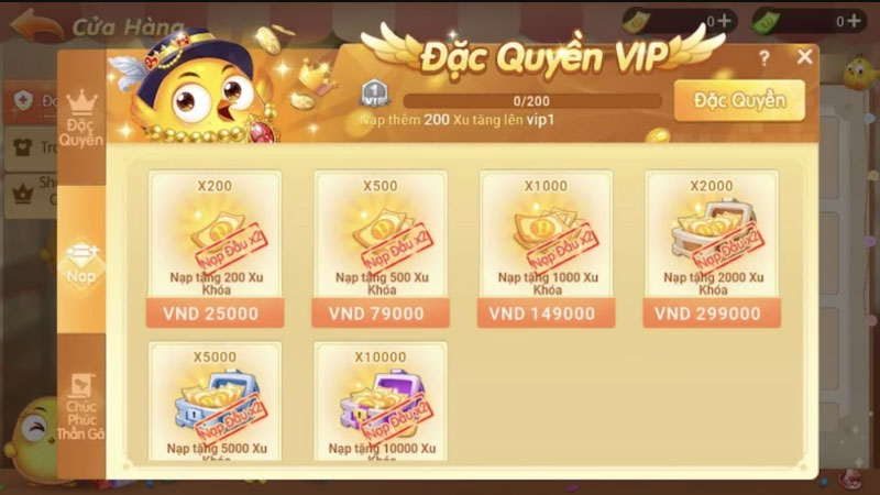 nạp gunny origin 3