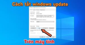 tat window update trong win 10