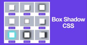 box shadow css