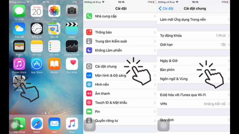 cách cài đặt bàn phím