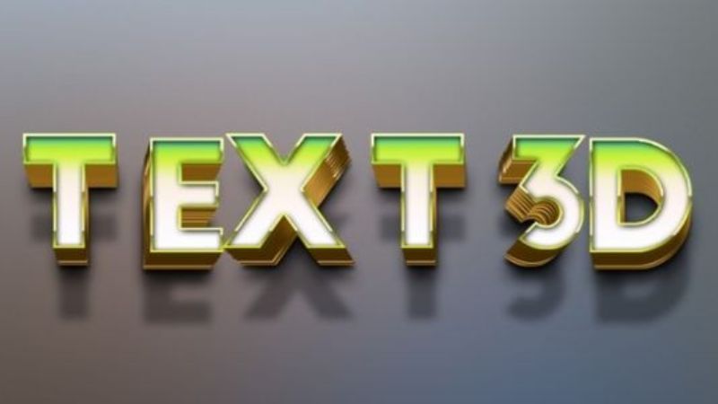 chữ kiểu 3d