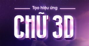 chữ kiểu 3d
