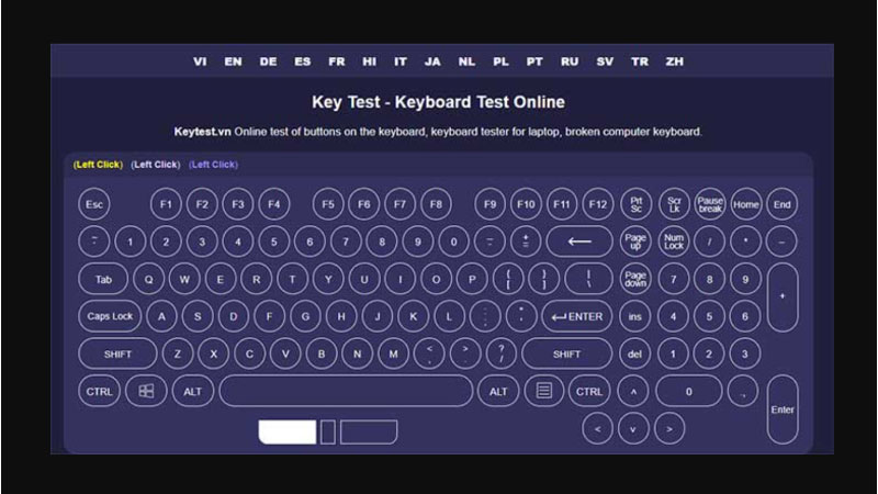 key test