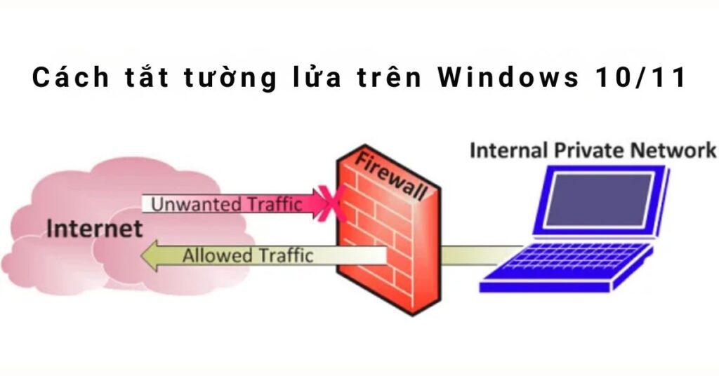 tắt tường lửa