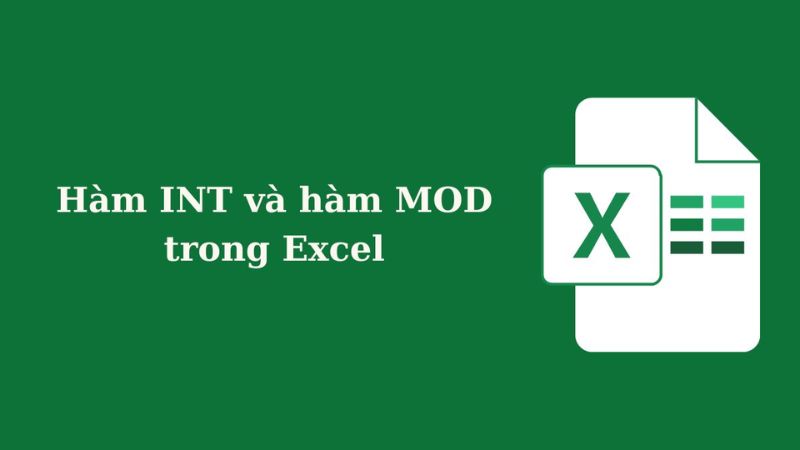 hàm mod trong excel
