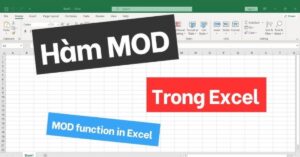 hàm mod trong excel
