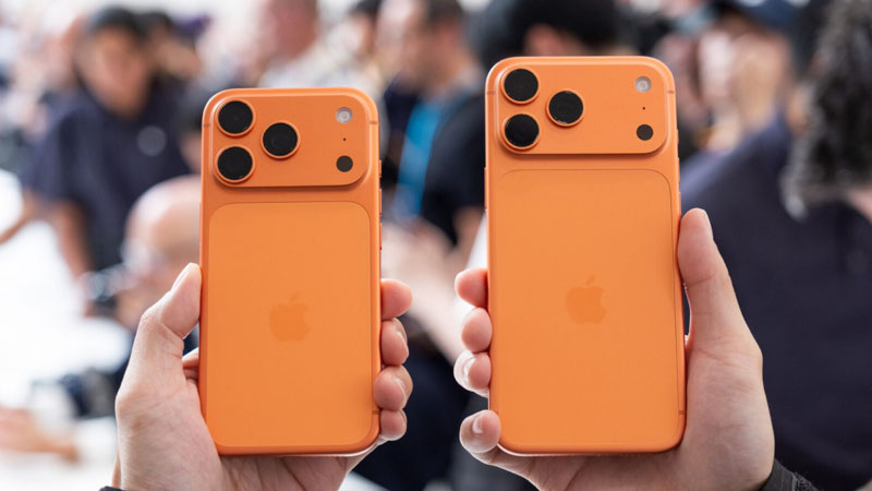 iphone 17 pro max màu cam
